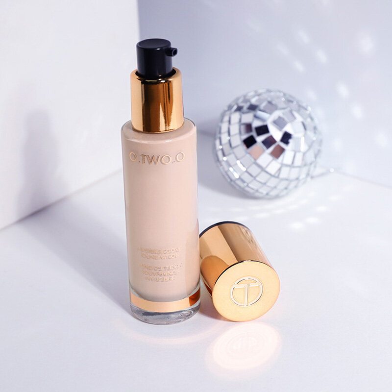 8 Farieb Liquid Foundation Full Coverage Concealer Whitening Moisturizer Waterproof Face Makeup