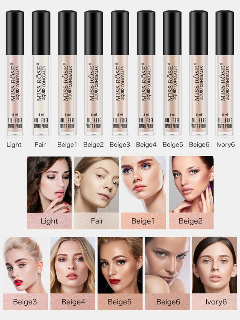 9 Farieb Face Contour Makeup Concealer Oil Control Vodotesný Tekutý Základ S Plným Krytím