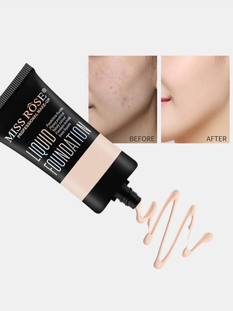 9 Farieb Face Liquid Foundation Full Coverage Vodotesný Korektor Na Tvár