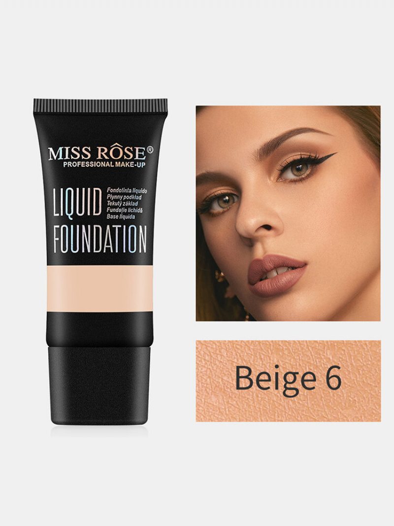 9 Farieb Face Liquid Foundation Full Coverage Vodotesný Korektor Na Tvár