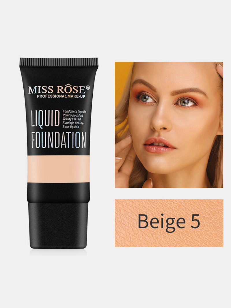 9 Farieb Face Liquid Foundation Full Coverage Vodotesný Korektor Na Tvár