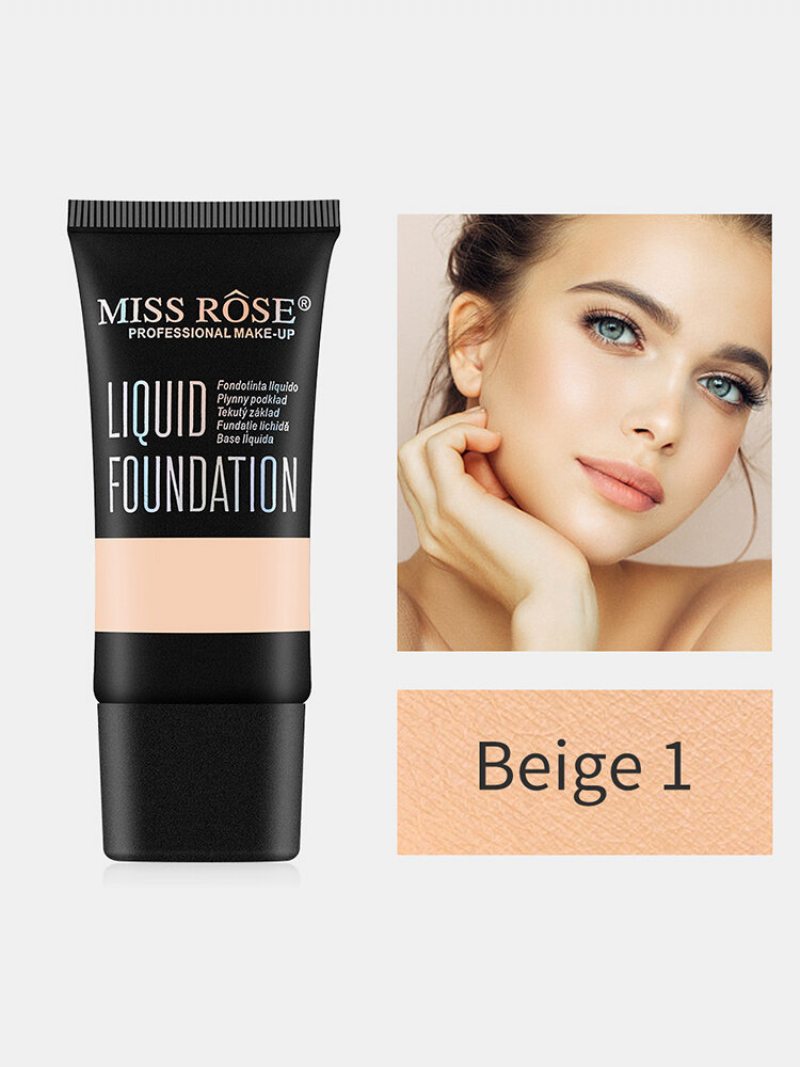 9 Farieb Face Liquid Foundation Full Coverage Vodotesný Korektor Na Tvár