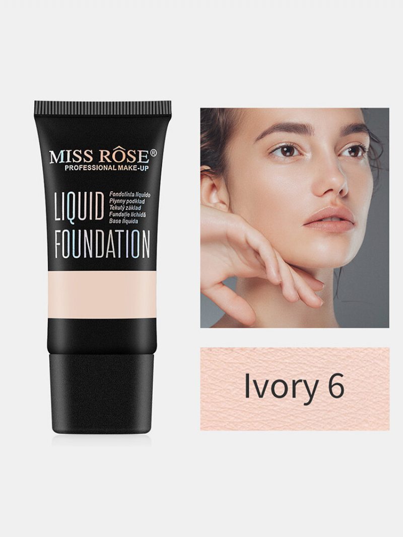 9 Farieb Face Liquid Foundation Full Coverage Vodotesný Korektor Na Tvár