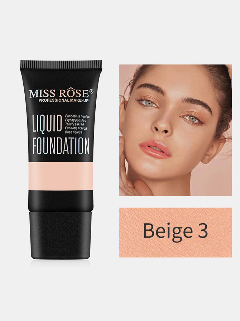 9 Farieb Face Liquid Foundation Full Coverage Vodotesný Korektor Na Tvár