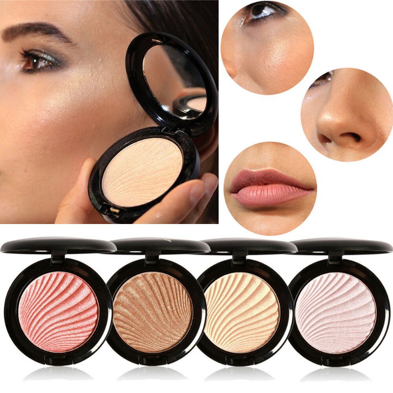 Focallure Highlighters Mineral Shimmer Powder Pigment Face Contouring Makeup Palette