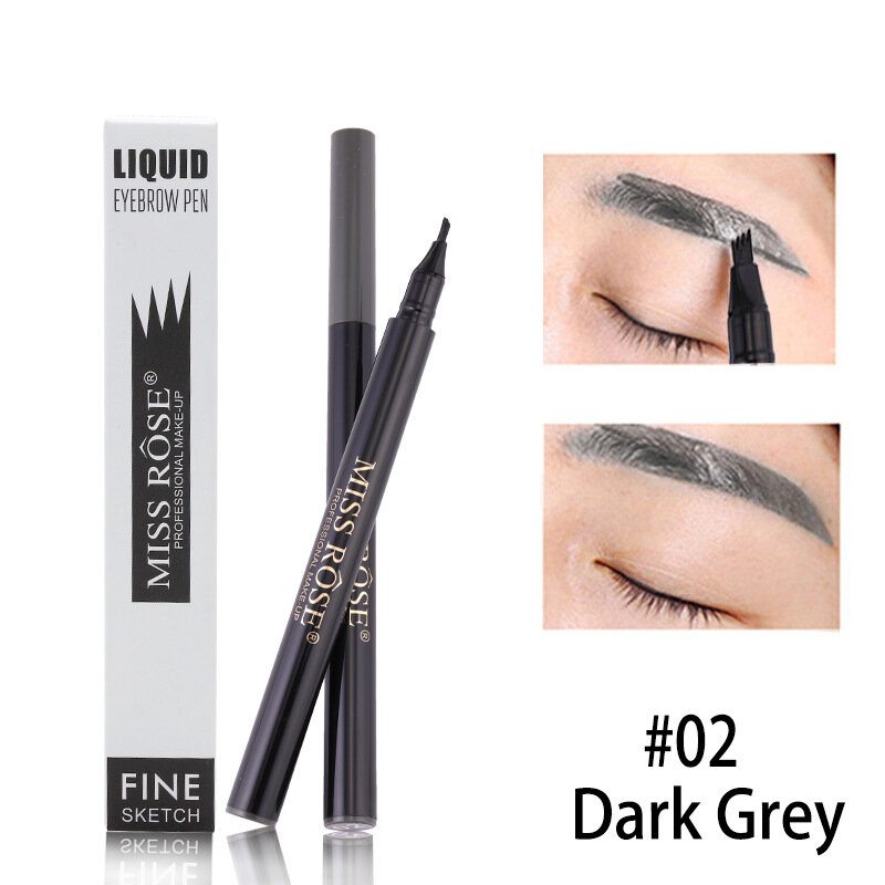 Four Cross Liquid Pencil Na Obočie Lasting Eyebrow Vodotesná Tekutá Ceruzka Na