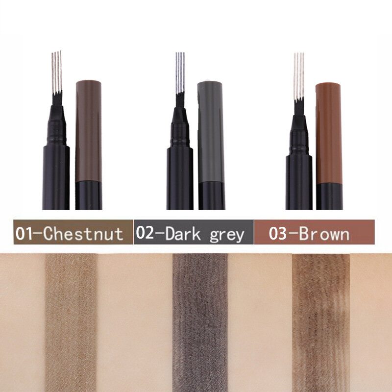 Four Cross Liquid Pencil Na Obočie Lasting Eyebrow Vodotesná Tekutá Ceruzka Na