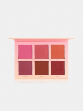 Imagic Blush Makeup Palette 6colors Profesionálna Lícenka Na Lícenku Pearl Orange Pigment Blushes