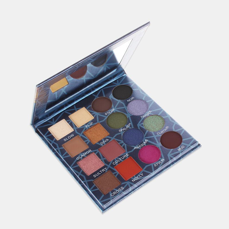 Imagic Professional Shimmer Matte Eyeshadow Palette 16colors Natural Waterproof Lasting