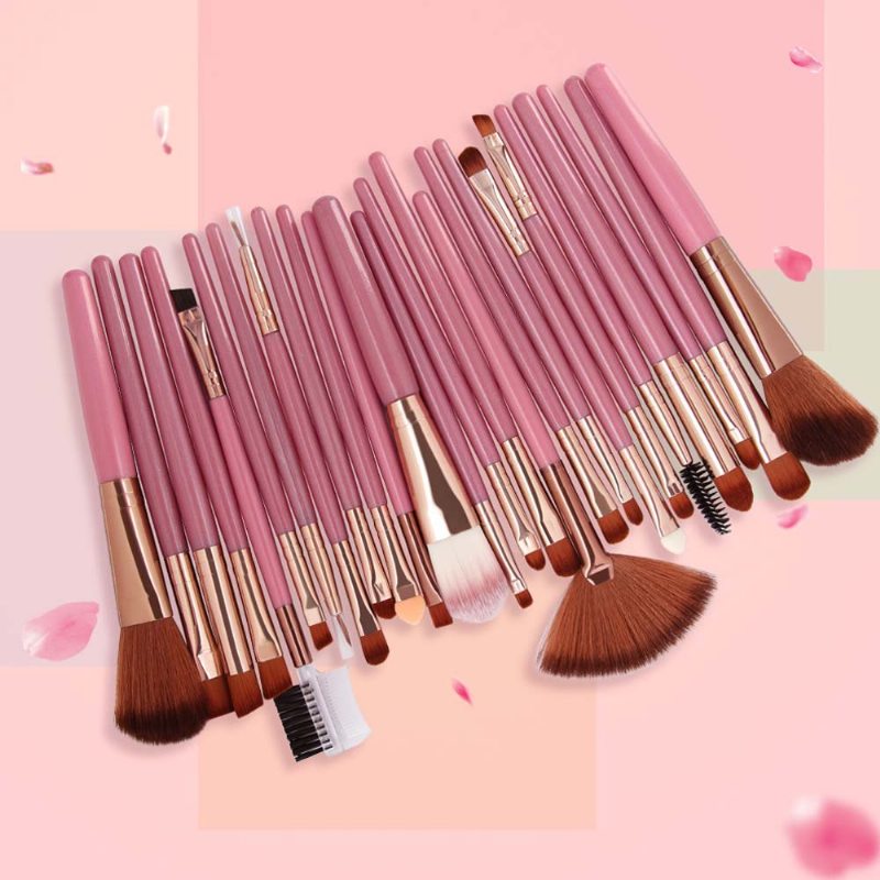 Kompletná Sada 25 Ks Štetcov Na Mejkap Profesionálne Štetce Na Na Líčenie Hot Sale Makeup Tool