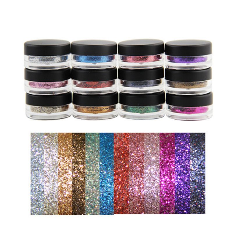 Make-up Glitter Eyeshadow Powder Cosplay Eye Shadow Lip Eyes Pigment Party