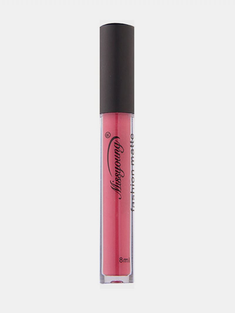 Missyoung Matte Liquid Lipstick Lesk Na Pery Vodotesný Dlhotrvajúci Make-up Na Sexy