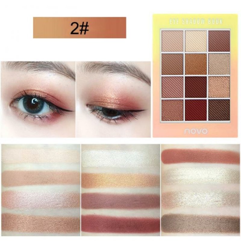 Paletka Matných Očných Tieňov S Dúhovým Cukrom Maple Leaf Dlhotrvajúca Paleta Na Očný Make-up