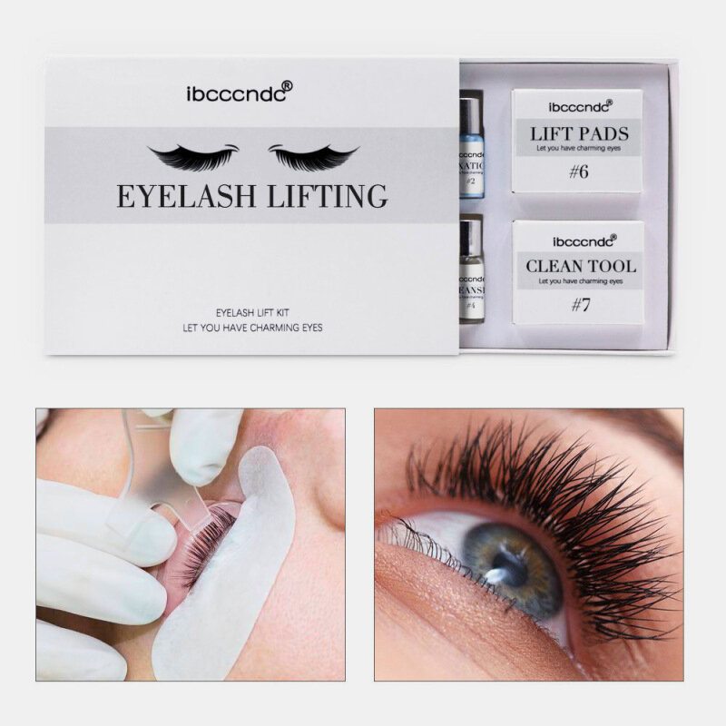 Profession 7 V 1 Eyelash Perming Lift Kit Riasy S Vlnou Rias Curling Perm Curler Kit Eye Lashes Extension Lifting Set