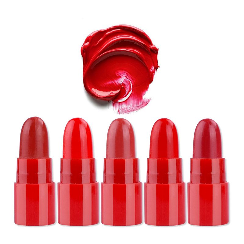 Red Series Mini Lipstick Velvet Matte Dlhotrvajúca Tyčinka Na Pery Pre Krásu Líčenia