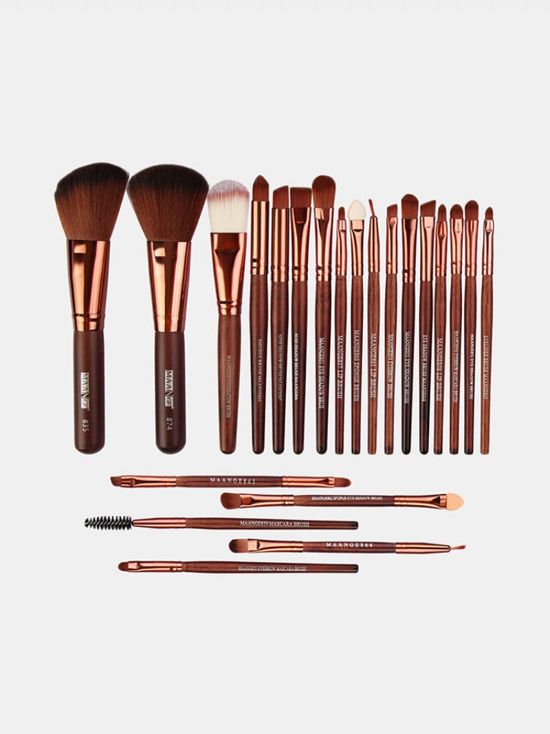 Súprava 22 Ks Štetcov Na Make-up Na Očné Tiene Brush Blending Beauty Makeup Tool