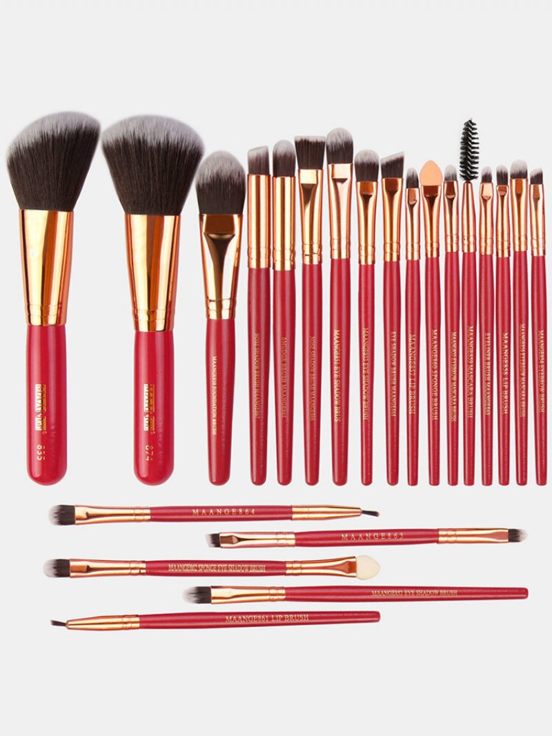 Súprava 22 Ks Štetcov Na Make-up Na Očné Tiene Brush Blending Beauty Makeup Tool