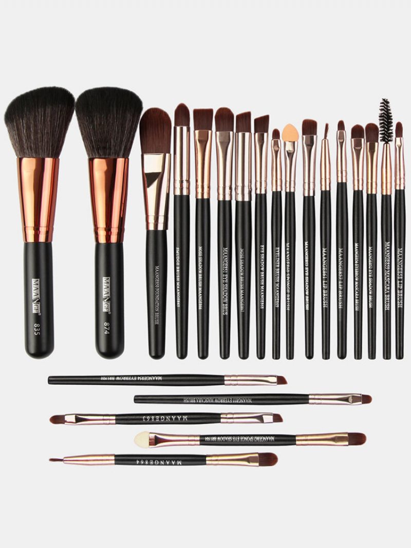 Súprava 22 Ks Štetcov Na Make-up Na Očné Tiene Brush Blending Beauty Makeup Tool