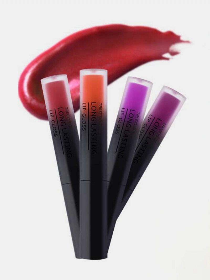 Treeinside Velvet Matte Liquid Lipstick Lesk Na Pery Farebný Make-up S Dlhotrvajúcim Pigmentom Sexy Červené