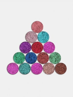 Tz Lisované Trblietky Single Eyeshadow Diamond Rainbow Eyes Make Up Cosmetics