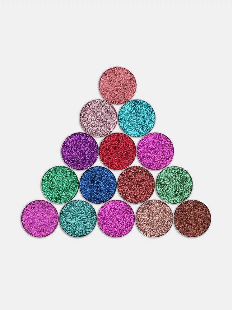 Tz Lisované Trblietky Single Eyeshadow Diamond Rainbow Eyes Make Up Cosmetics