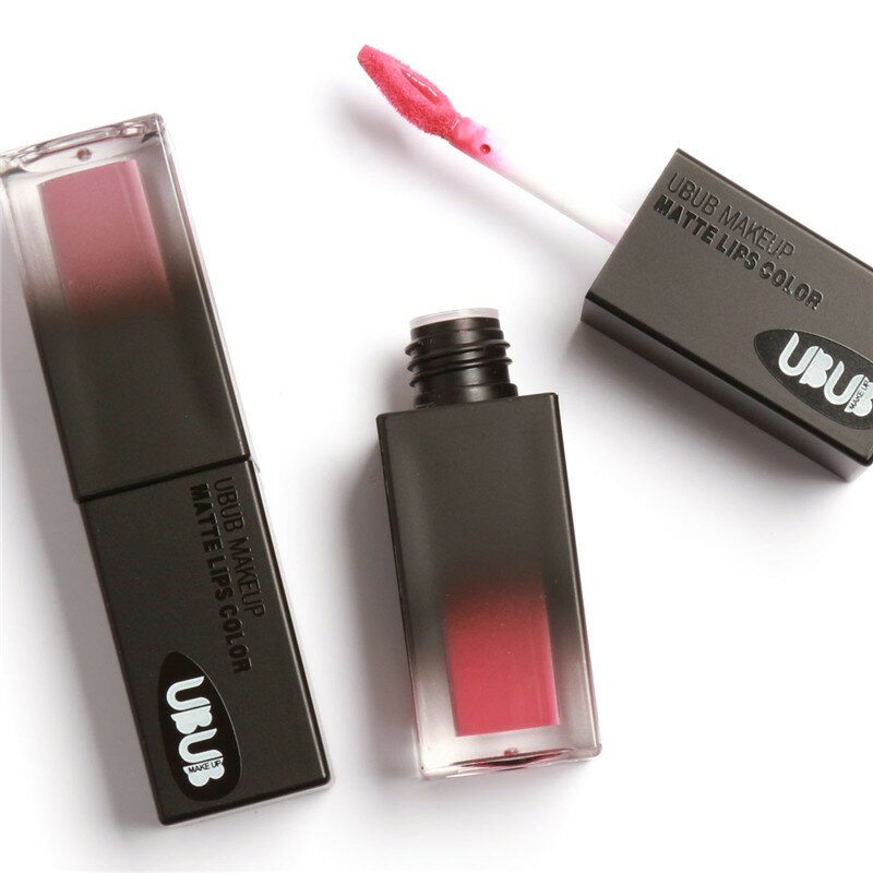 Ubub Matte Lip Gloss Waterproof Beauty Makeup Tekutý Rúž 10 Farieb