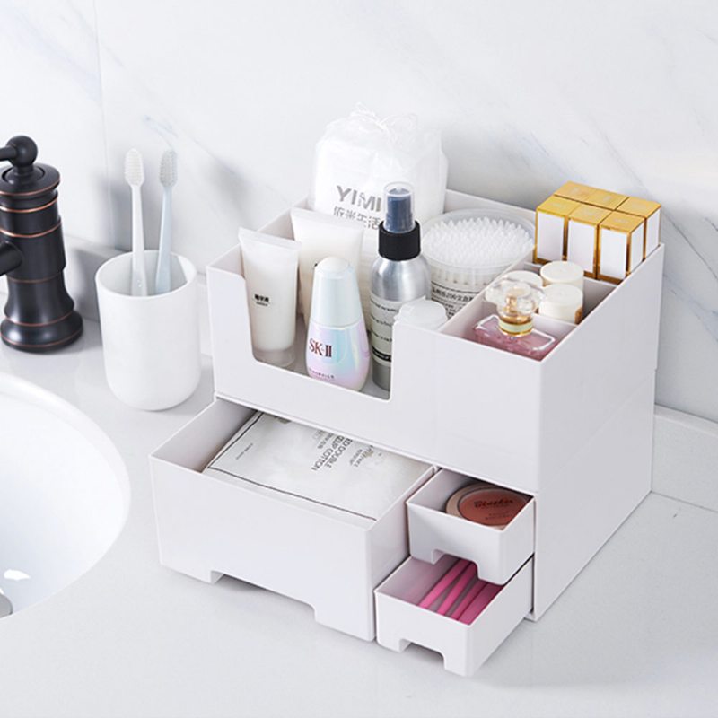 Úložný Box Na Stolný Organizér Na Make-up Pre Kozmetický Produkt Starostlivosti O Pleť Na Rúž