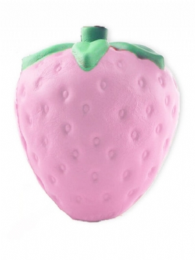 11.5 X 9.5 cm Kawaii Squishy Strawberry Mäkké Telefón Tašky Na Kľúče Popruhy Pomalé Stúpanie