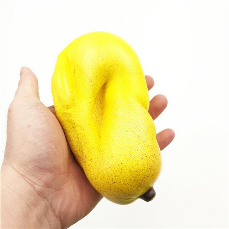 17 cm Chichotavý Chlieb Squishy Mango Pomaly Rastúce Pôvodné Balenie Ovocie Collection Dekor