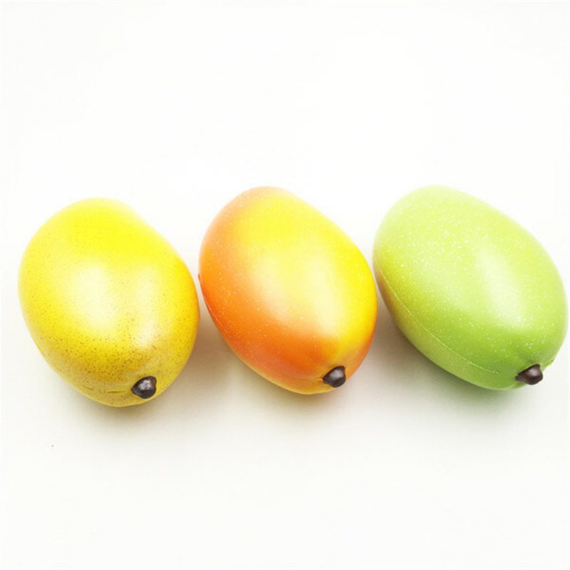17 cm Chichotavý Chlieb Squishy Mango Pomaly Rastúce Pôvodné Balenie Ovocie Collection Dekor