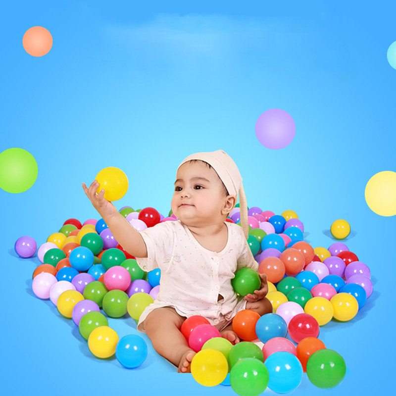 20 Ks Farebných Plastových Hračiek S Oceánskou Guľou Baby Kids Toys Swim Pit