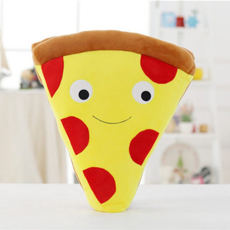 3d 50cm Roztomilý Kreslený Výraz Pizza Hranolky Vankúše Kreatívne Plnené Plyšové Hračky Bytová Výzdoba