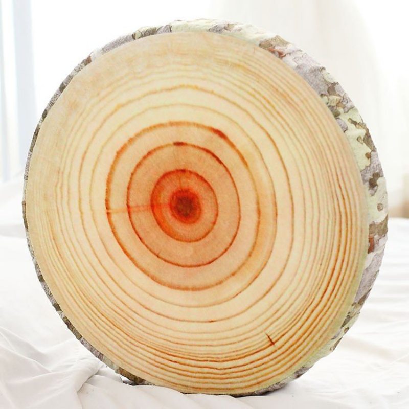 3d Vankúšik Na Guľatinu Z Dreva Sycamore Tree Cushion Dekor Do Auta Do Domácej Kancelárie