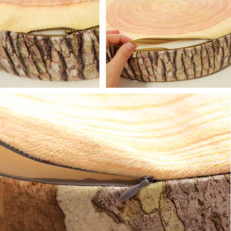 3d Vankúšik Na Guľatinu Z Dreva Sycamore Tree Cushion Dekor Do Auta Do Domácej Kancelárie