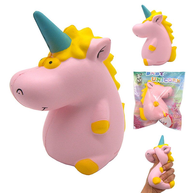 Areedy Squishy Baby Unicorn 14 cm * 10 cm * 8 cm Super Pomaly Rastúca Roztomilá Ružová Vôňa V Originálnom Balení