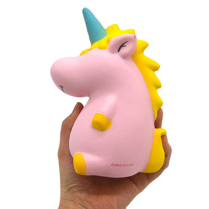 Areedy Squishy Baby Unicorn 14 cm * 10 cm * 8 cm Super Pomaly Rastúca Roztomilá Ružová Vôňa V Originálnom Balení