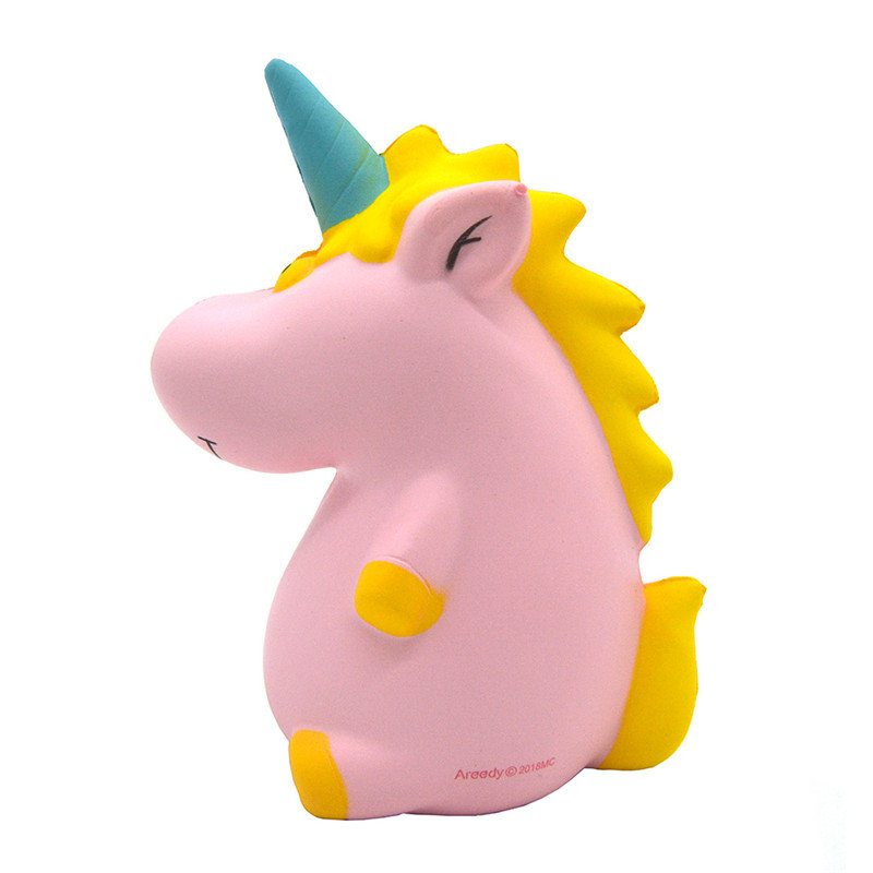 Areedy Squishy Baby Unicorn 14 cm * 10 cm * 8 cm Super Pomaly Rastúca Roztomilá Ružová Vôňa V Originálnom Balení