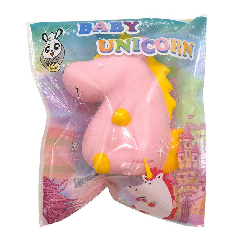 Areedy Squishy Baby Unicorn 14 cm * 10 cm * 8 cm Super Pomaly Rastúca Roztomilá Ružová Vôňa V Originálnom Balení