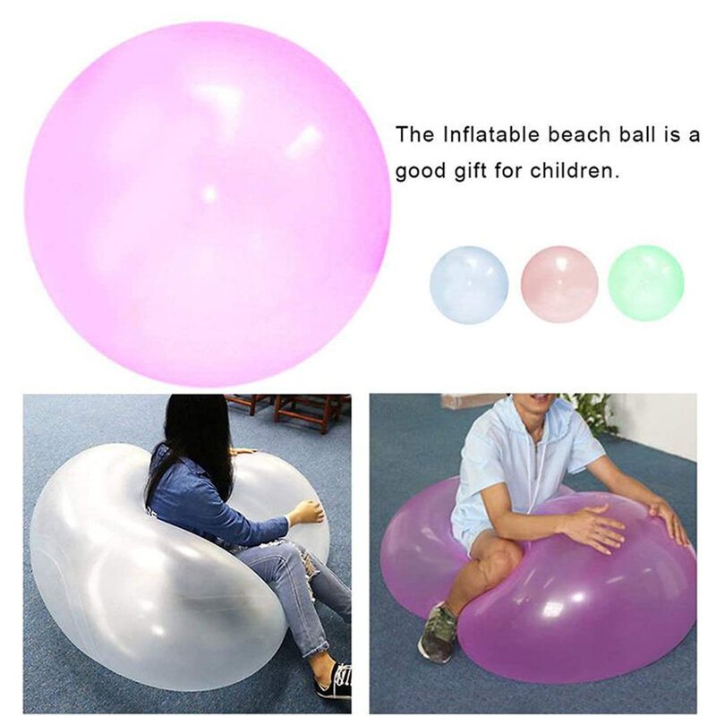 Bubble Ball Balloon Funny Toy Balls Kid Transparentné Skákacie Guľaté Balóny Na Dekoráciu Pre Detské Outdoorové Aktivity