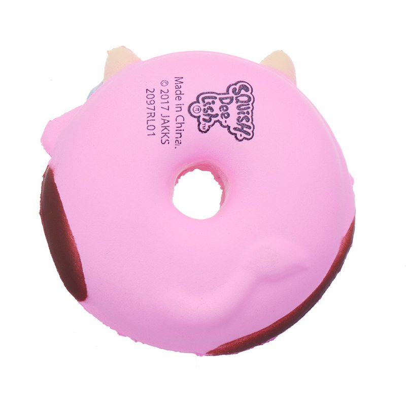 Cartoon Cow Donut Cake Squishy Slow Rising Collection Darčeková Plyšová Hračka S Obalom