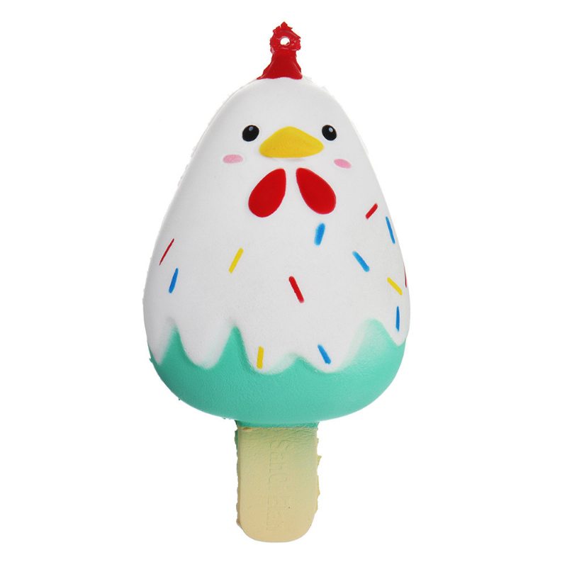 Chick Popsicle Nanuk Squishy Pomaly Rastúca Plyšová Hračka S Obalom