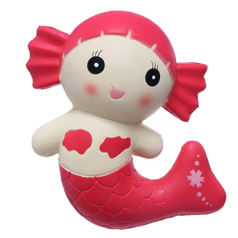 Cutie Squishy Mermaid Toys Vonná Chlebová Torta Super 19cm Mäkká Pomaly Rastúca Pôvodné Balenie