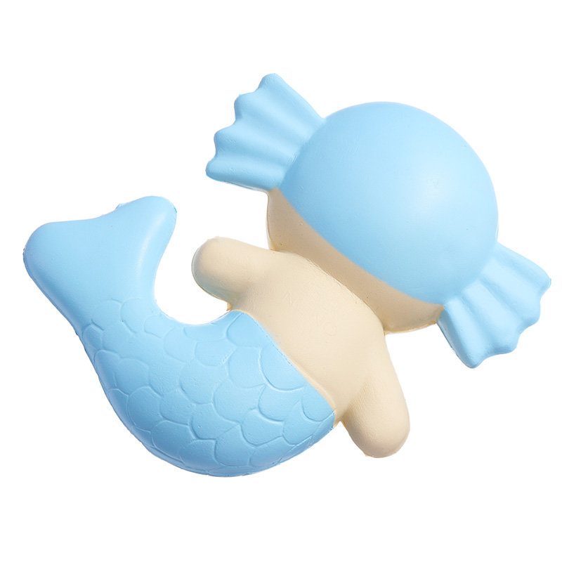 Cutie Squishy Mermaid Toys Vonná Chlebová Torta Super 19cm Mäkká Pomaly Rastúca Pôvodné Balenie