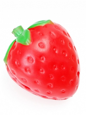 Darčeková Dekoračná Hračka Z Kolekcie Jumbo Strawberry Squishy Pomaly Rastúce Mäkké Ovocie
