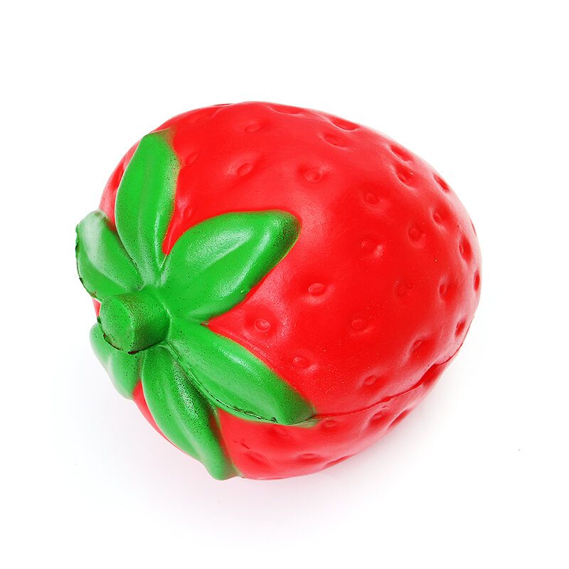 Darčeková Dekoračná Hračka Z Kolekcie Jumbo Strawberry Squishy Pomaly Rastúce Mäkké Ovocie