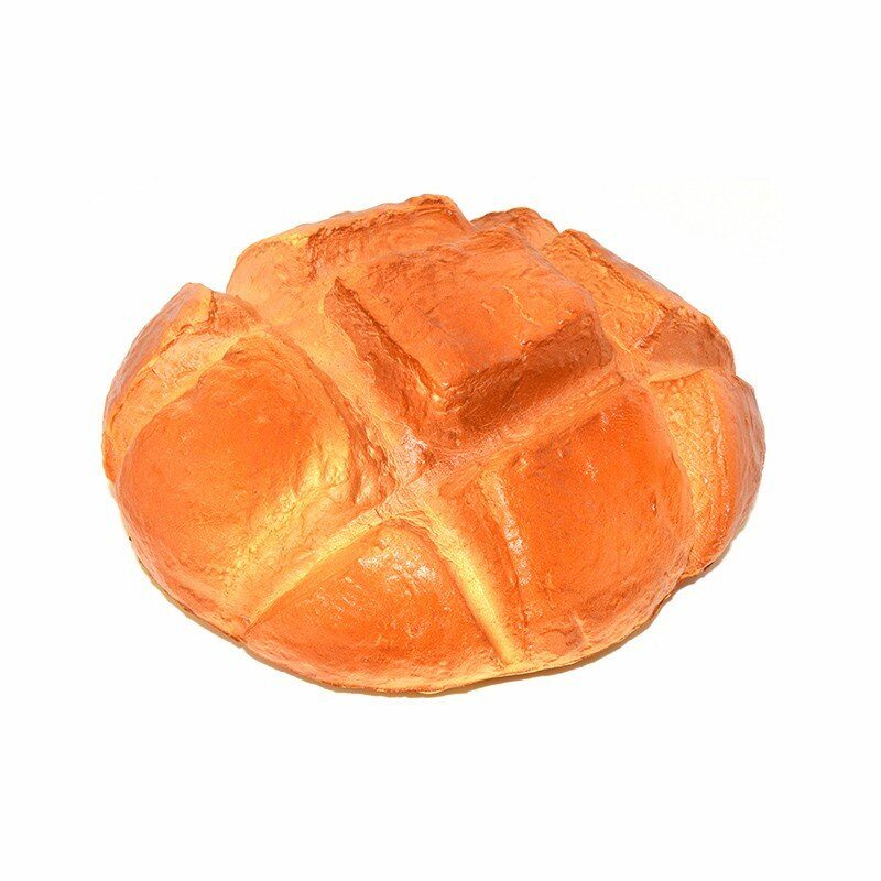Darčeková Dekoračná Hračka Z Kolekcie Squishy Ananásový Chlieb Bun Jumbo 13 cm Pomaly Rastúci Pekár