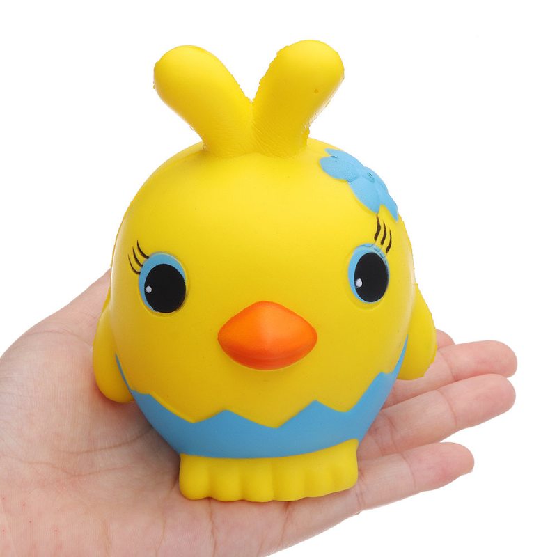 Darčeková Kolekcia Voňavých Hračiek Yellow Chick Squishy Slow Rising