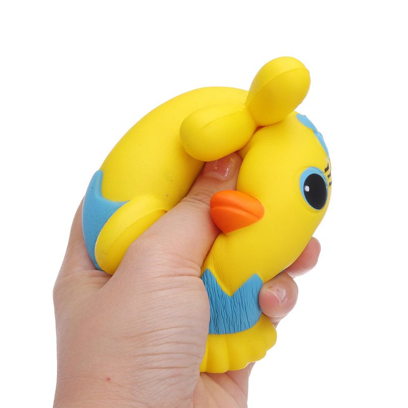 Darčeková Kolekcia Voňavých Hračiek Yellow Chick Squishy Slow Rising