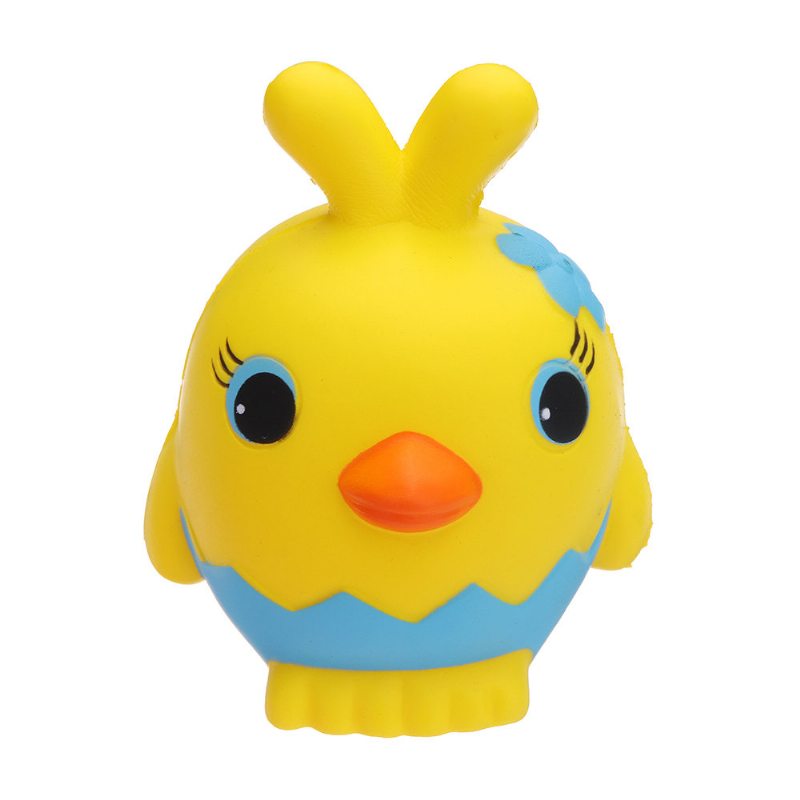 Darčeková Kolekcia Voňavých Hračiek Yellow Chick Squishy Slow Rising