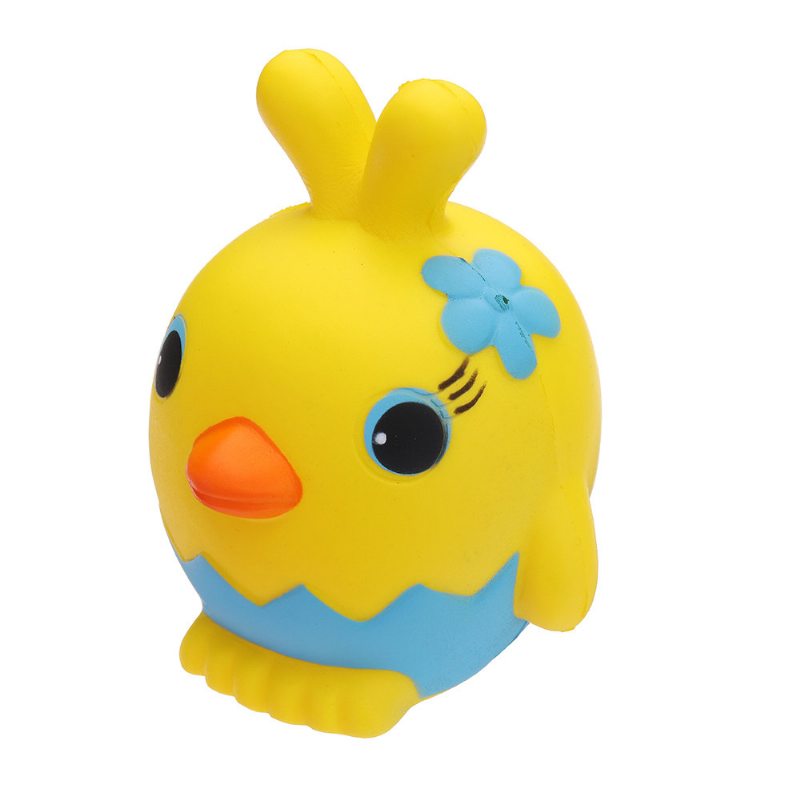 Darčeková Kolekcia Voňavých Hračiek Yellow Chick Squishy Slow Rising